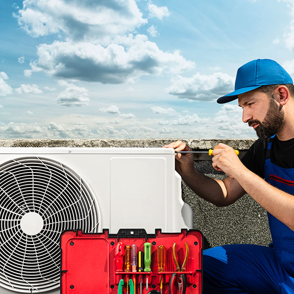 air conditioner under sky